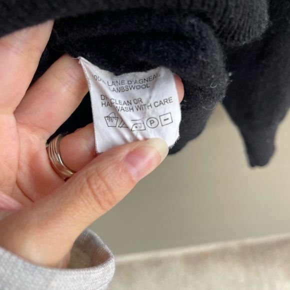 Wesley 100% lambswool crewneck pullover sweater - Picture 3 of 4